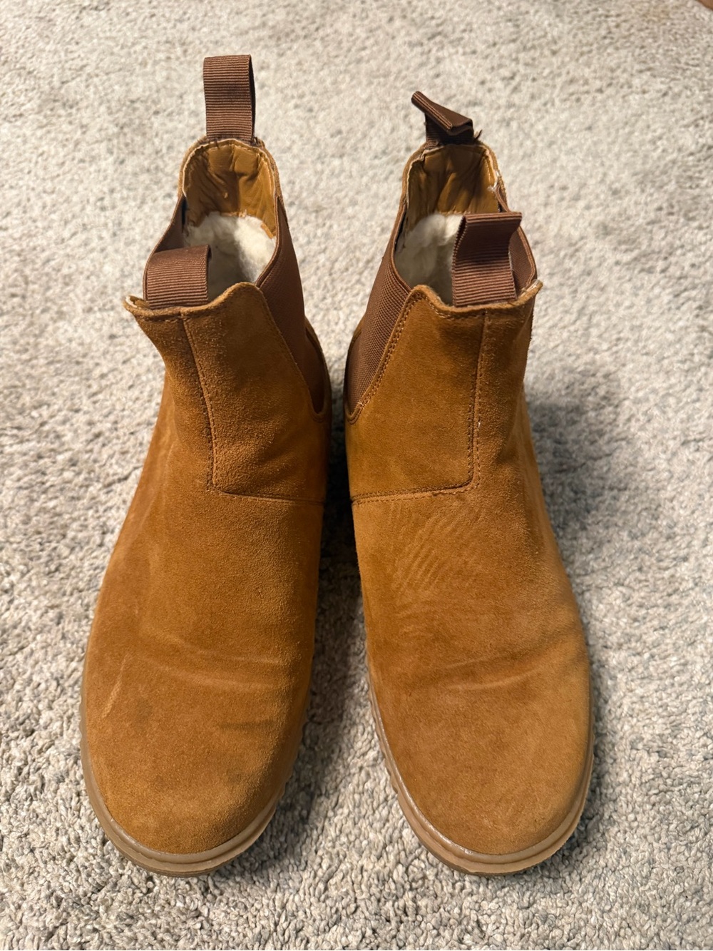 Religious Comfort Bubba Run Women’s Size 10 Brown Suede Chelsea Ankle Boots
